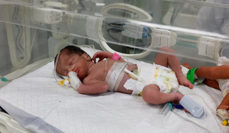 Gaza: Palestinian baby rescued from dead mother's womb dies - Vimarsana News